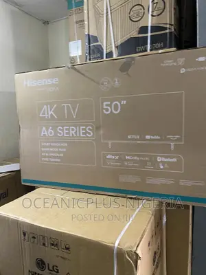 New Hisense 50" TV A6 Series(50A6K) With Antenna Input