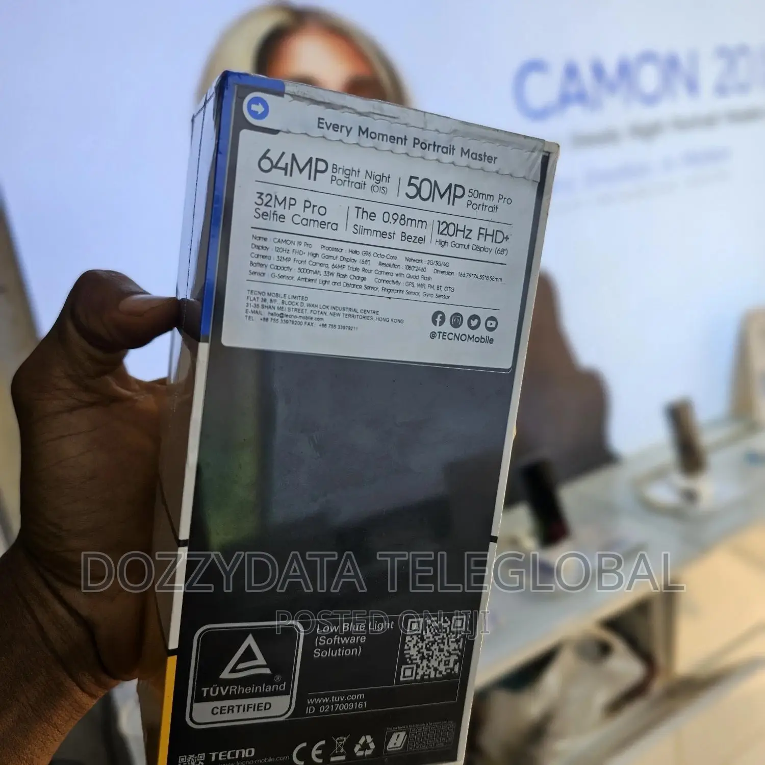 New Tecno Camon 19 Pro 256 GB