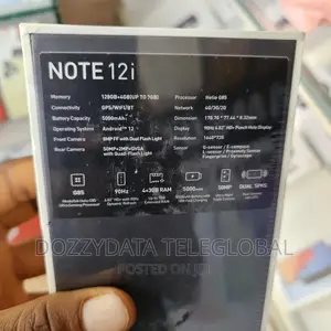 New Infinix Note 12i 128 GB