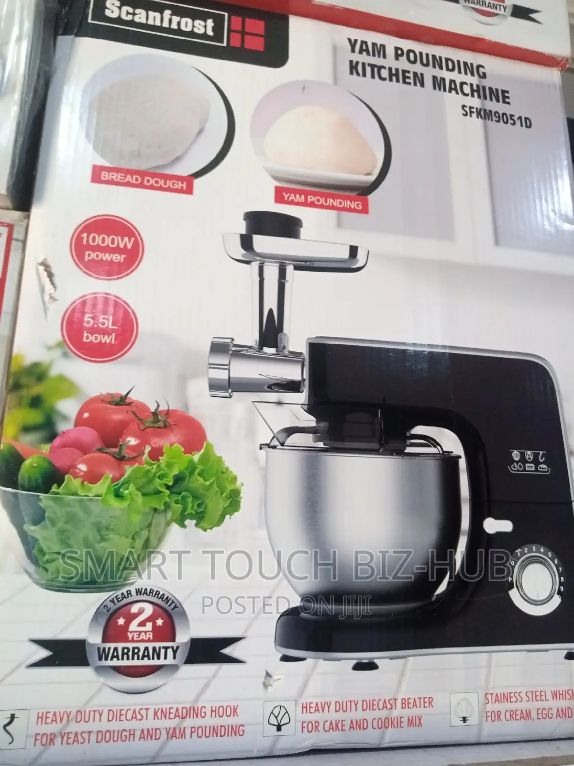 Scanfrost Kitchen Machine / Yam Pounding SFKM 9051D