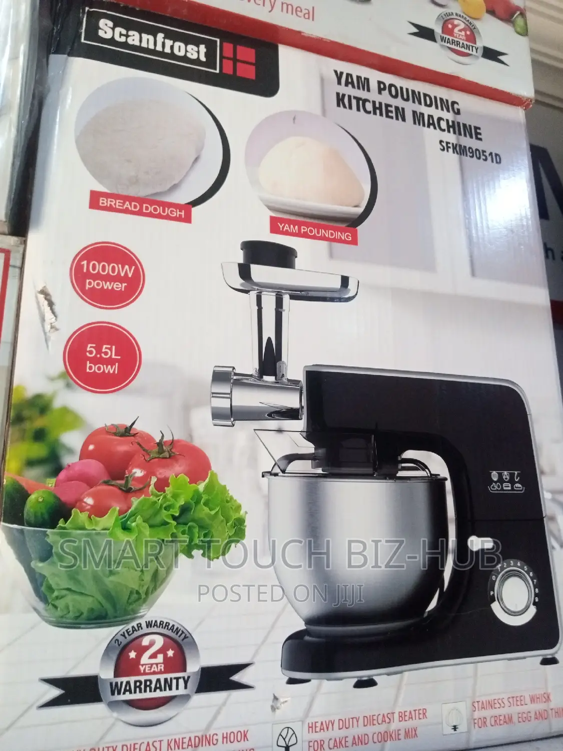 Scanfrost Kitchen Machine / Yam Pounding SFKM 9051D
