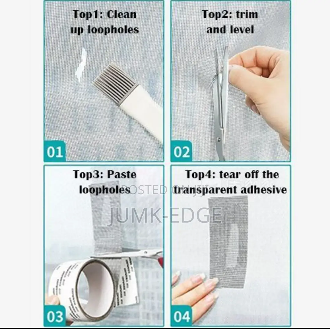 Adhesive Net Repair