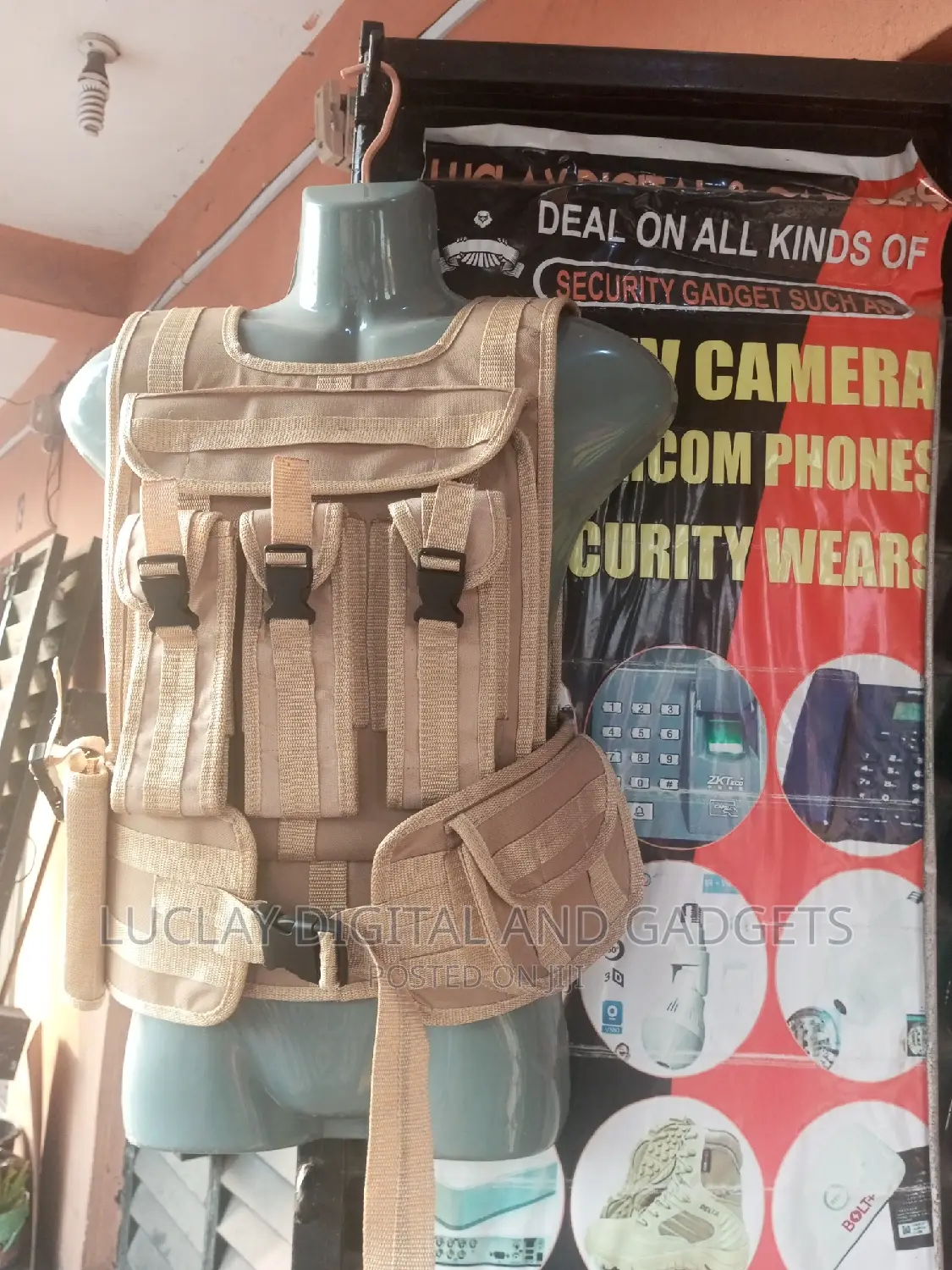 Brown Tactical Jacket
