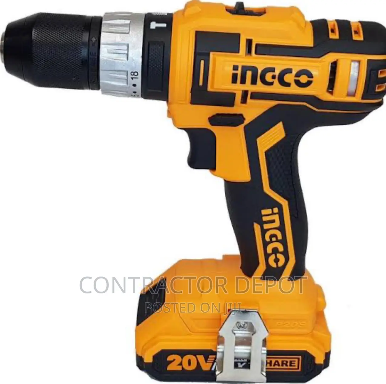 CIDLI2002 INGCO Fast Charging Cordless Impact Drill 20V