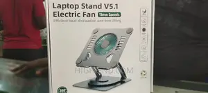Laptop Stand V5.1 Three Speeds Electric Fan