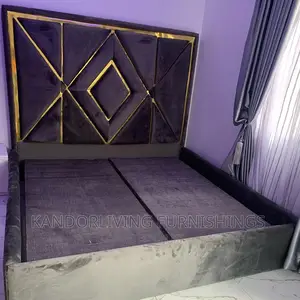 Used 6 by 6 Padded Bed Frame