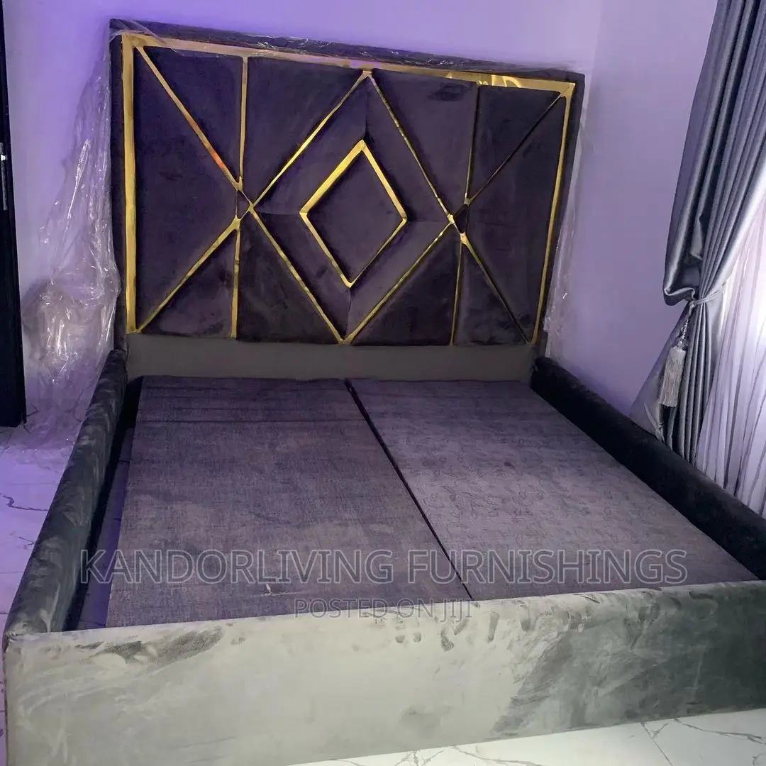 Used 6 by 6 Padded Bed Frame