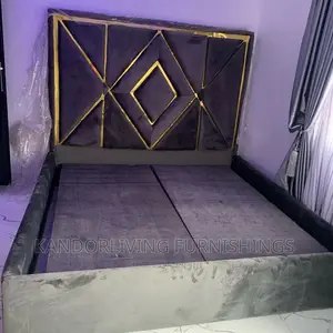 Used 6 by 6 Padded Bed Frame