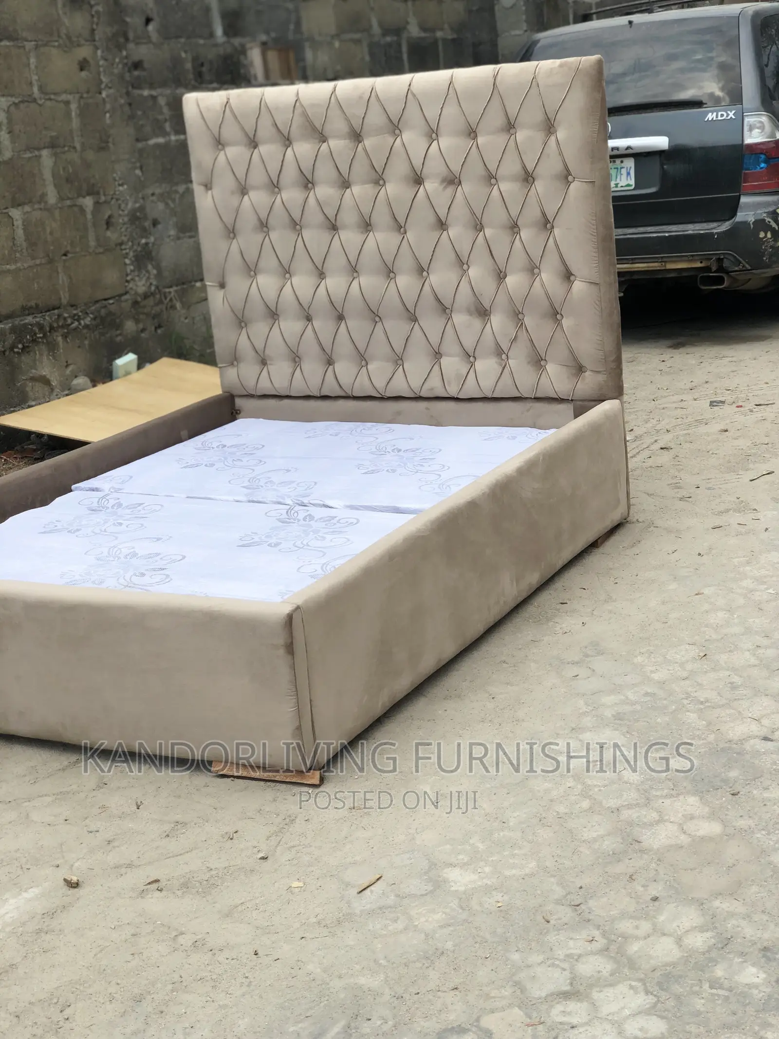 Quality Padded Bed Frame Design