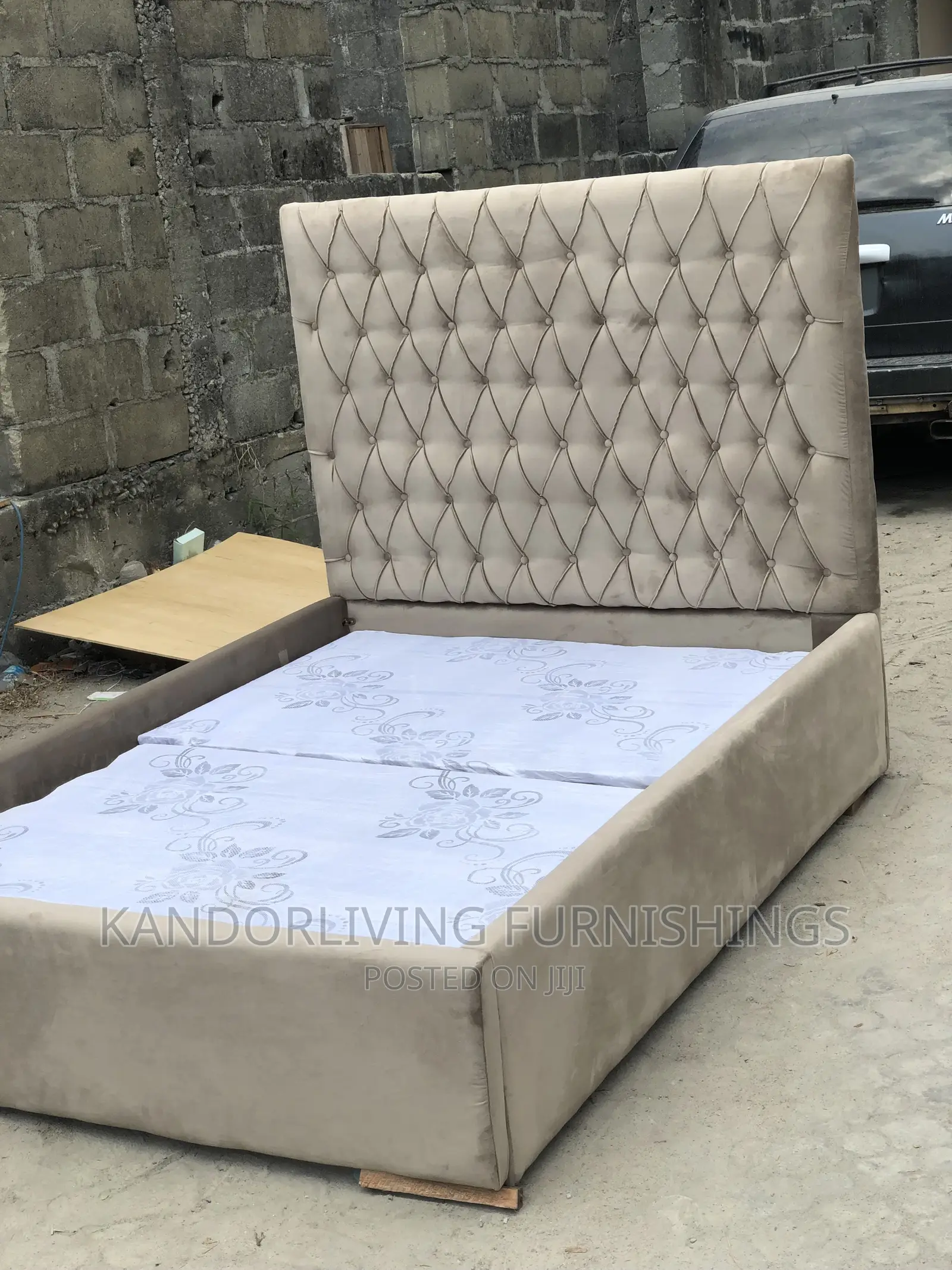 Quality Padded Bed Frame Design