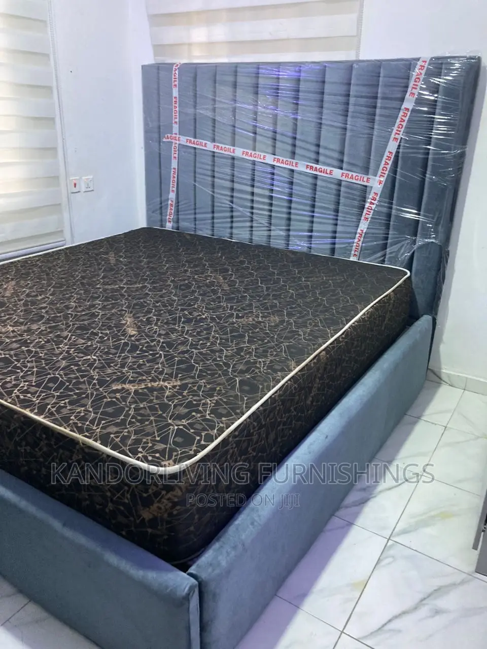 6 by 6 Padded Bed Frame