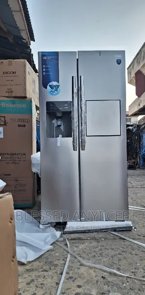 Midea Inverter 490l Side by Side Fridge Ice Maker Dispenser