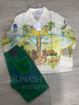Luxury Original Italian Casablanca With Pant Jean
