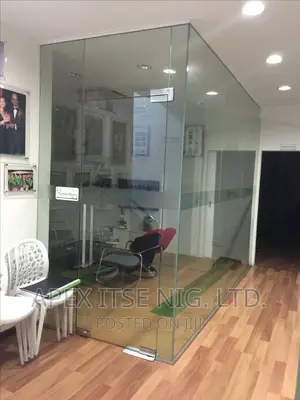 Salon Show Room Glass Partition