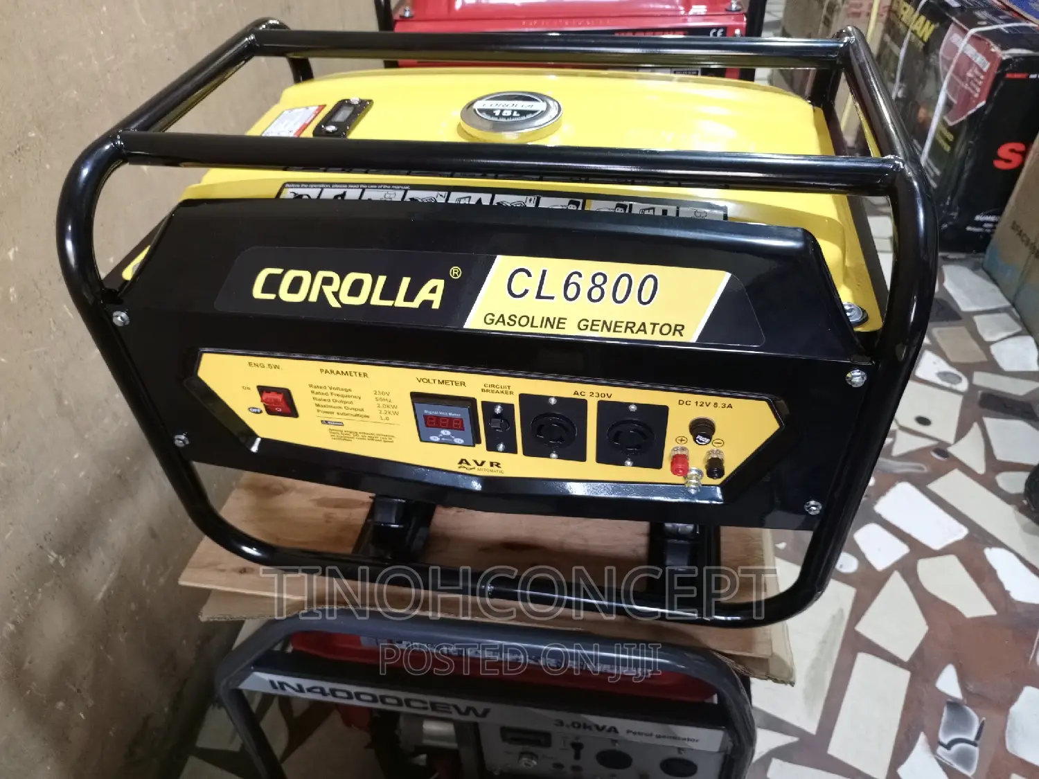 Corolla Generator 3 KVA CL6800