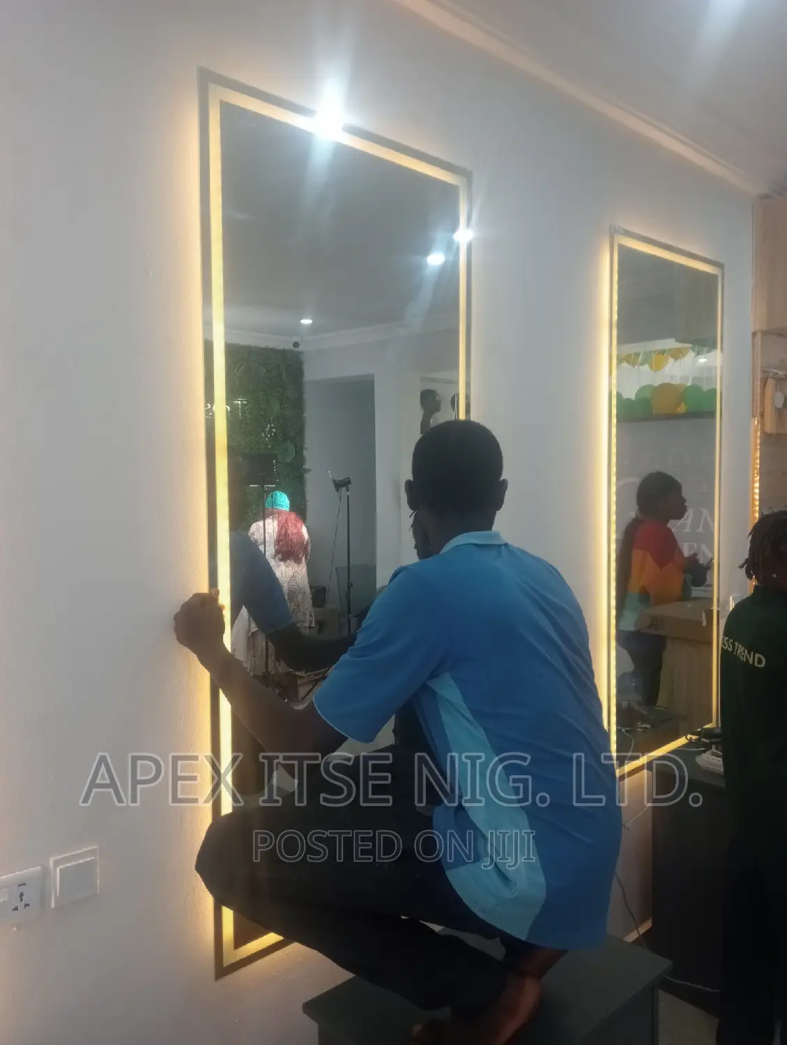 Unisex Salon Led Mirror
