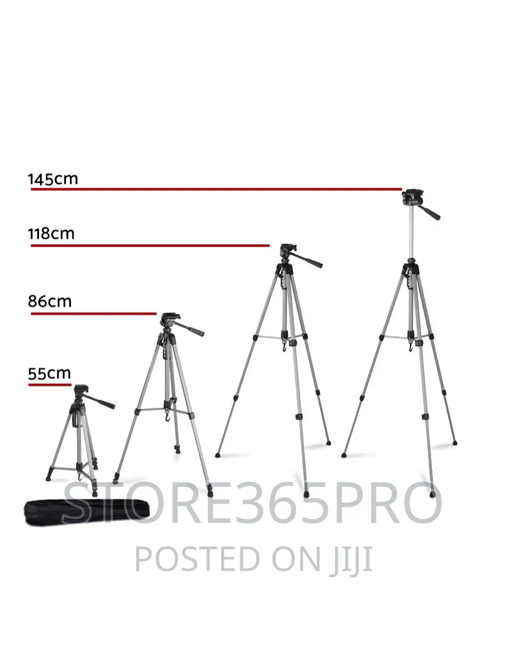 Pro Adjustable Tripod Stand Camera Stand