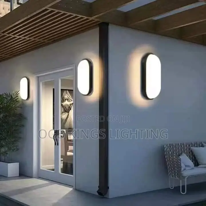 Modern LED Wall Lamps Moistureproof Front Porch Light