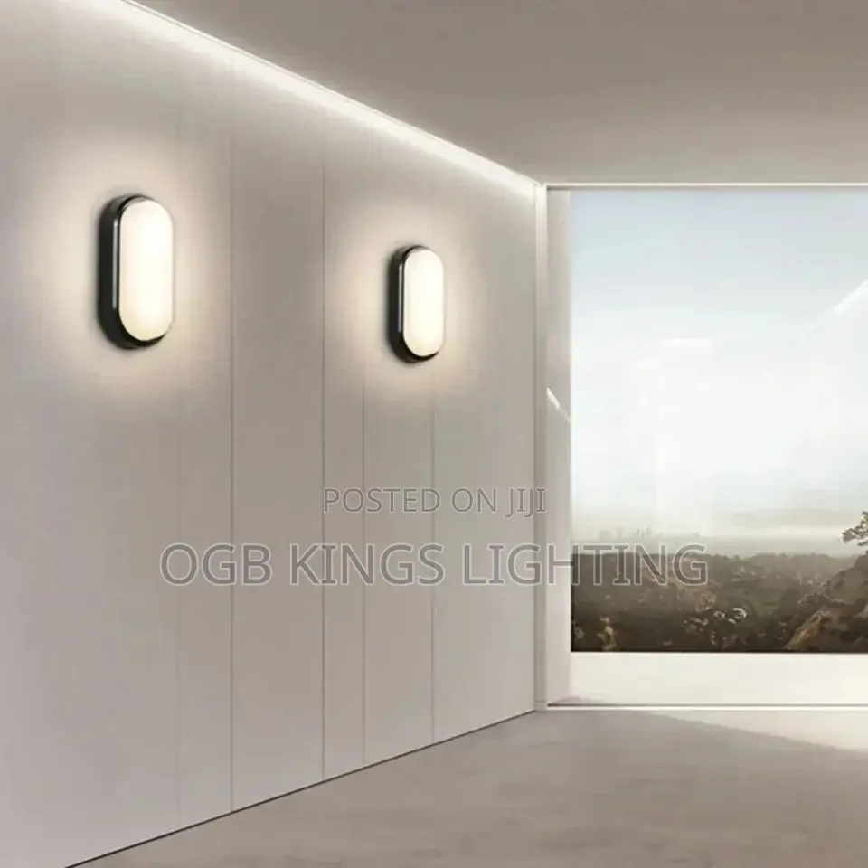 Modern LED Wall Lamps Moistureproof Front Porch Light