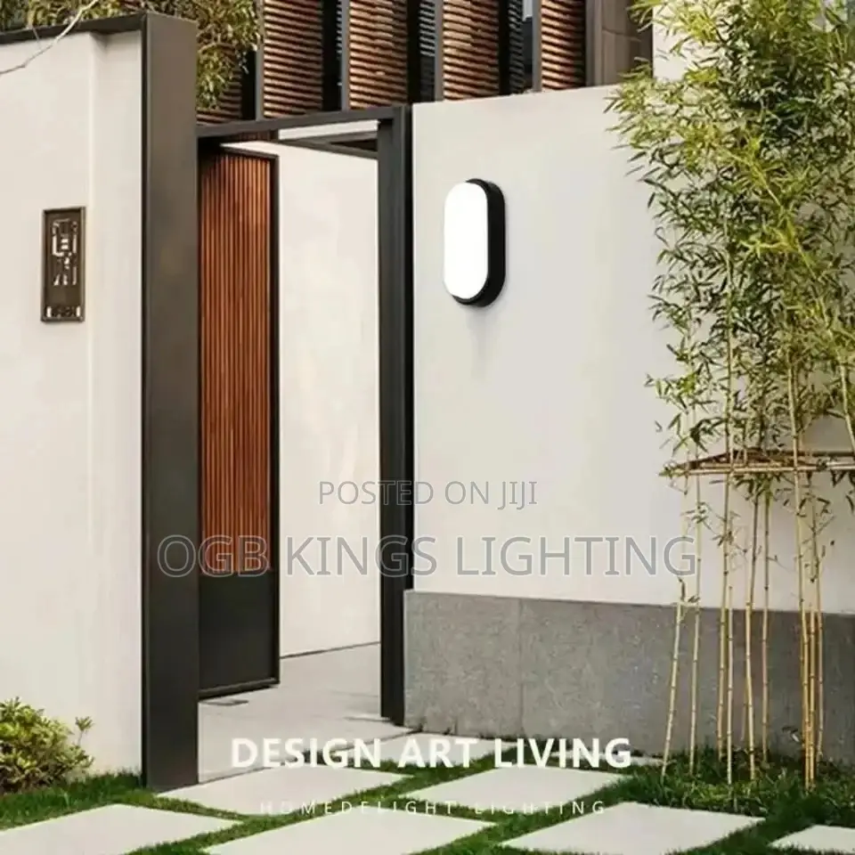 Modern LED Wall Lamps Moistureproof Front Porch Light