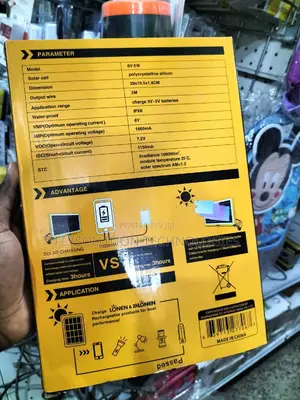 SARODA 6V 6W Solar Panel for Charging
