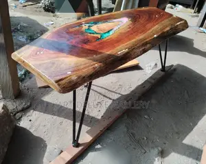 Wooden Epoxy Coffee Table