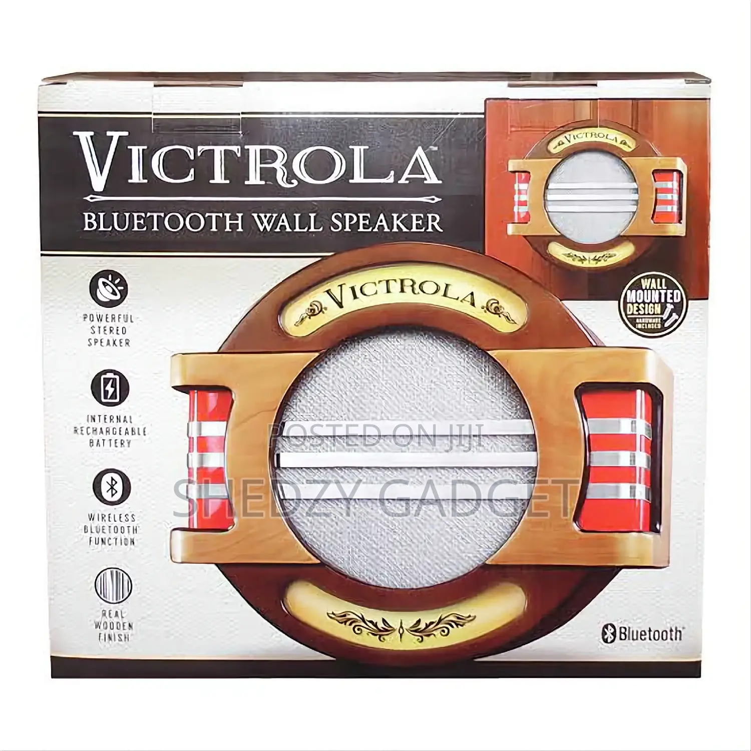 Victrola Wall Mounted Bluetooth Speaker