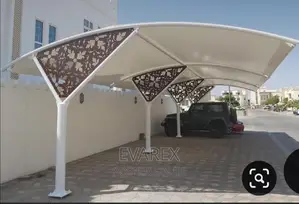 Latest Design Luxury Carport. 4 Cars Space