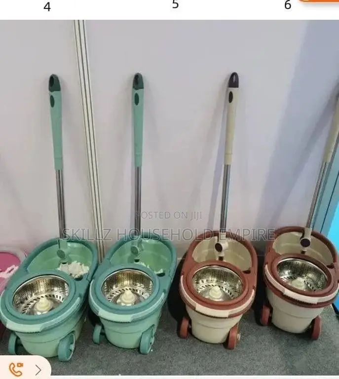 Spin Mop With Handle