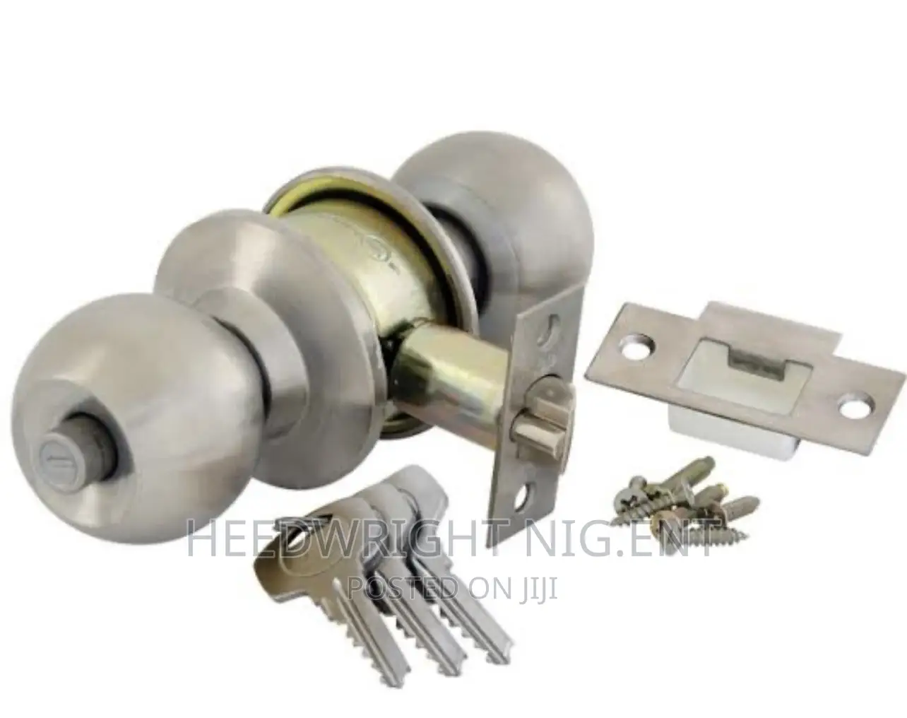 Cylindrical Knob-set Lock
