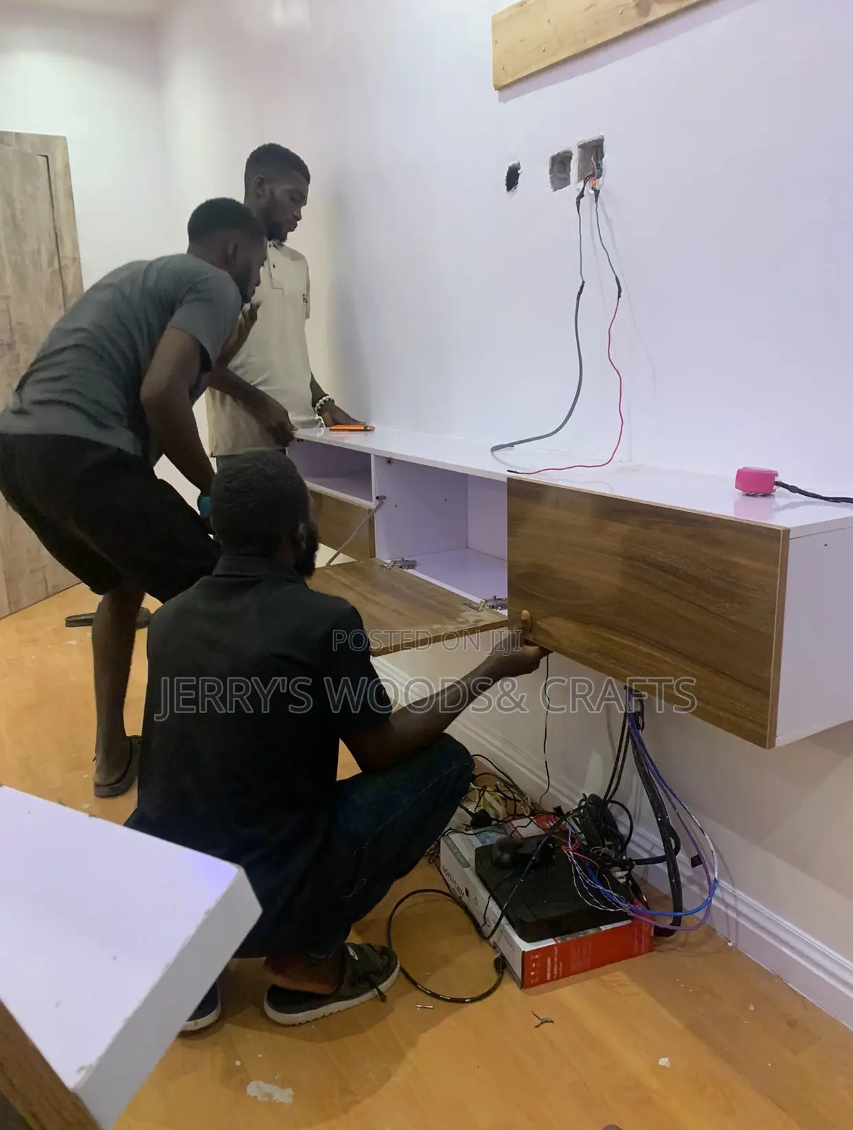 Wall Tv Console Stand