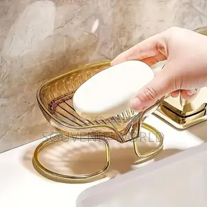 Soap Rack Can Drain No Pnuching L