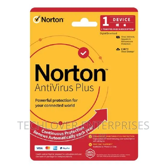 Norton Antivirus Basic 1 User 1 Year