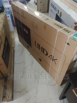 65 Inches UHD Hisense Smart Tv With 1 Year Warranty