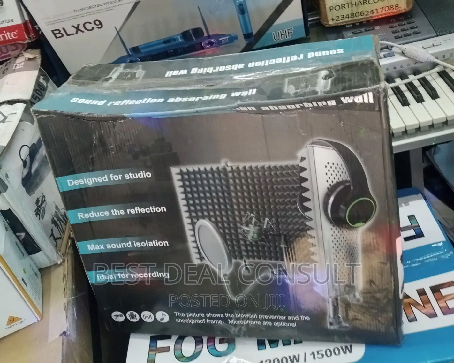 Sound Reflection Shield.