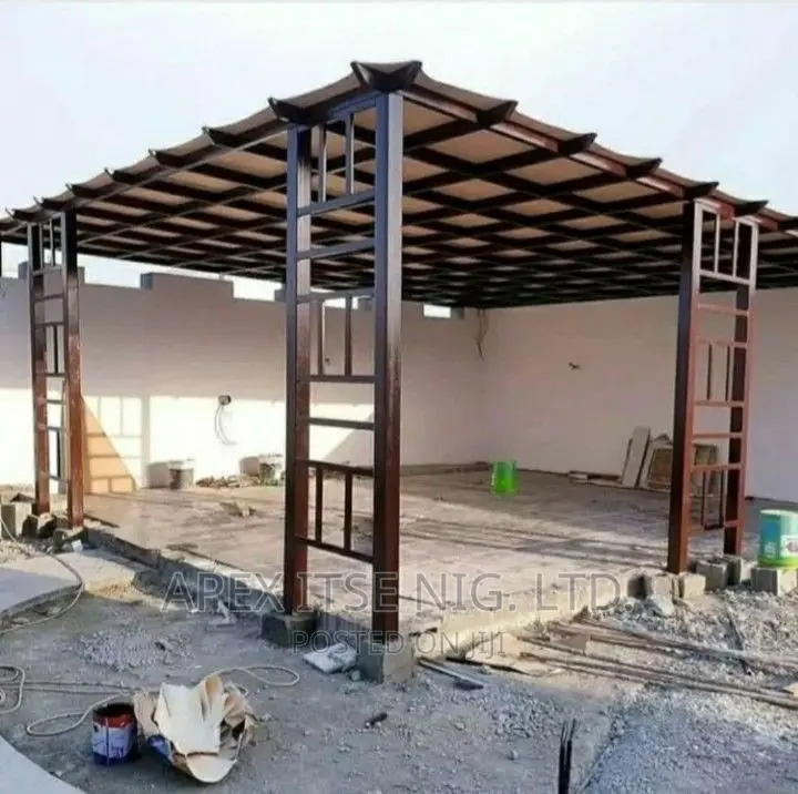 Ladder Pattern Pergola