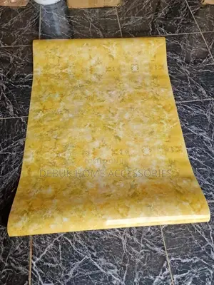 Gold Self Adhesive Marble Wallpapers/Stickers