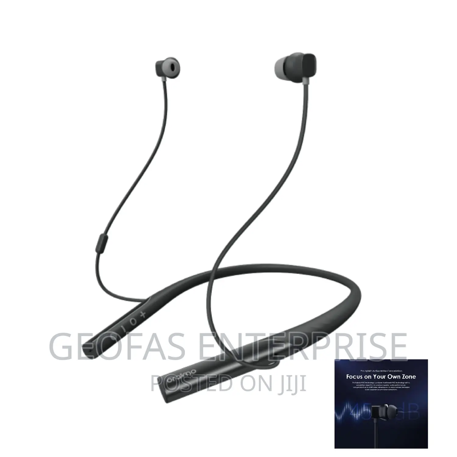 Oraimo Wireless Necklace Pro Hybrid Neckband Headphone