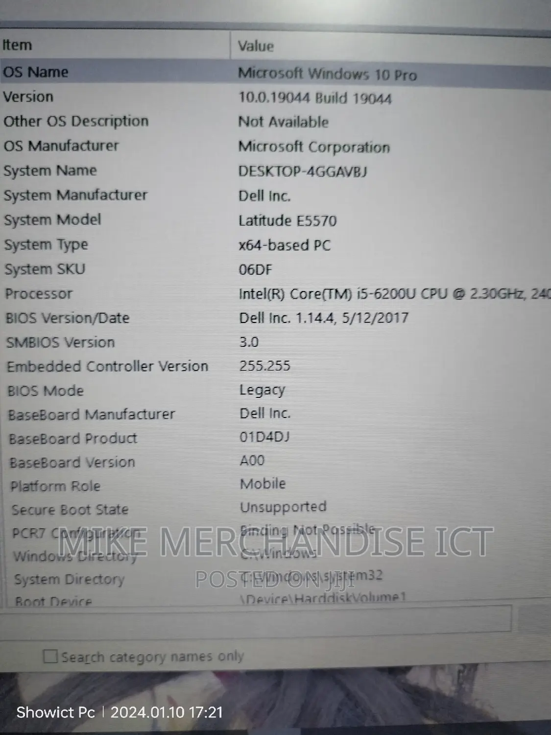 Laptop Dell Latitude E5570 4GB Intel Core I5 SSD 256GB