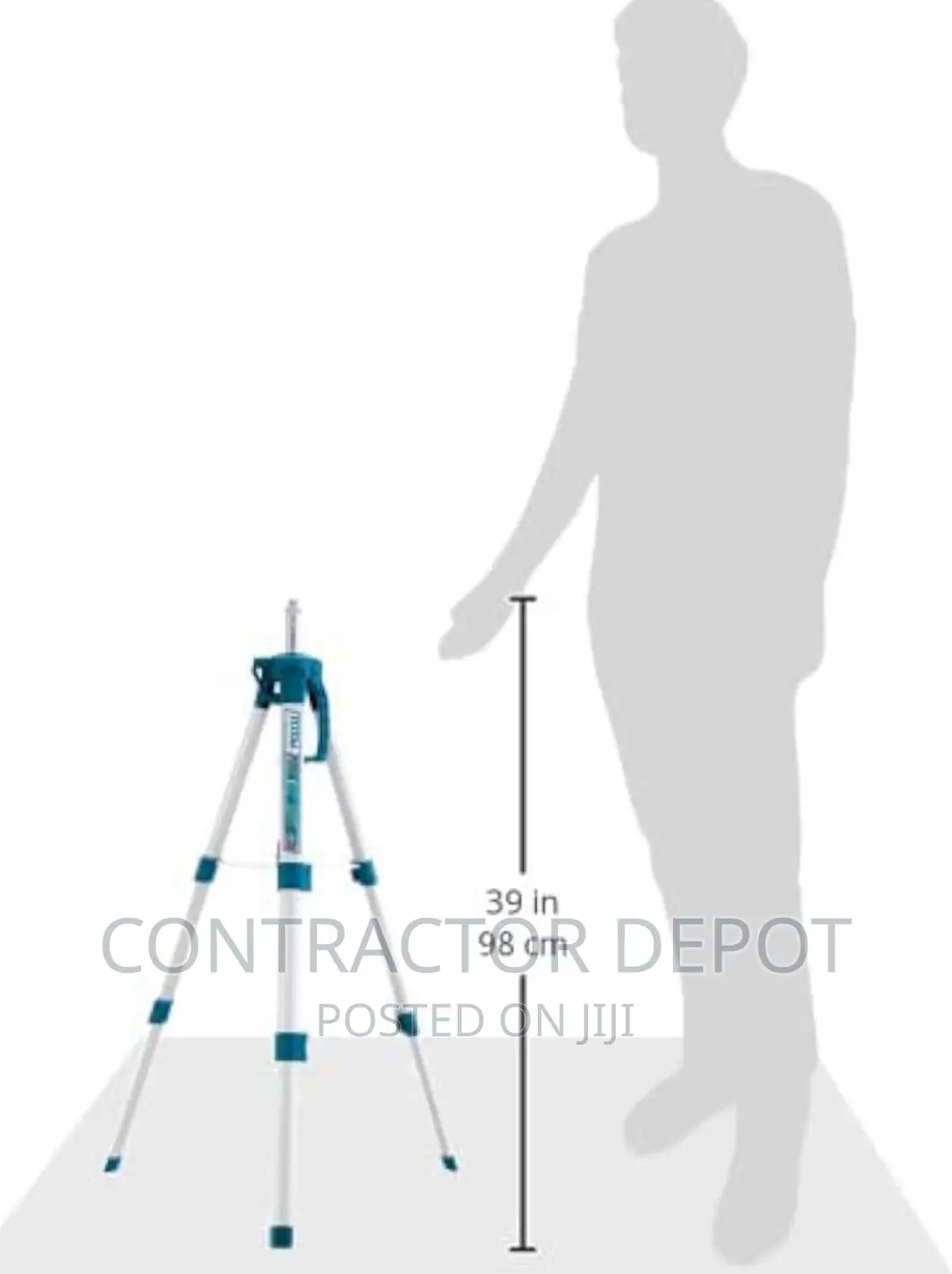 Total Tripod Laser Level Stand – 1.2m