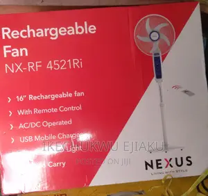Nexus Rechargeable Fan 18 Inches