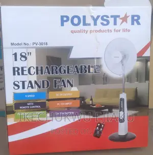 Polyst Rechargeable Fan 18 Inches