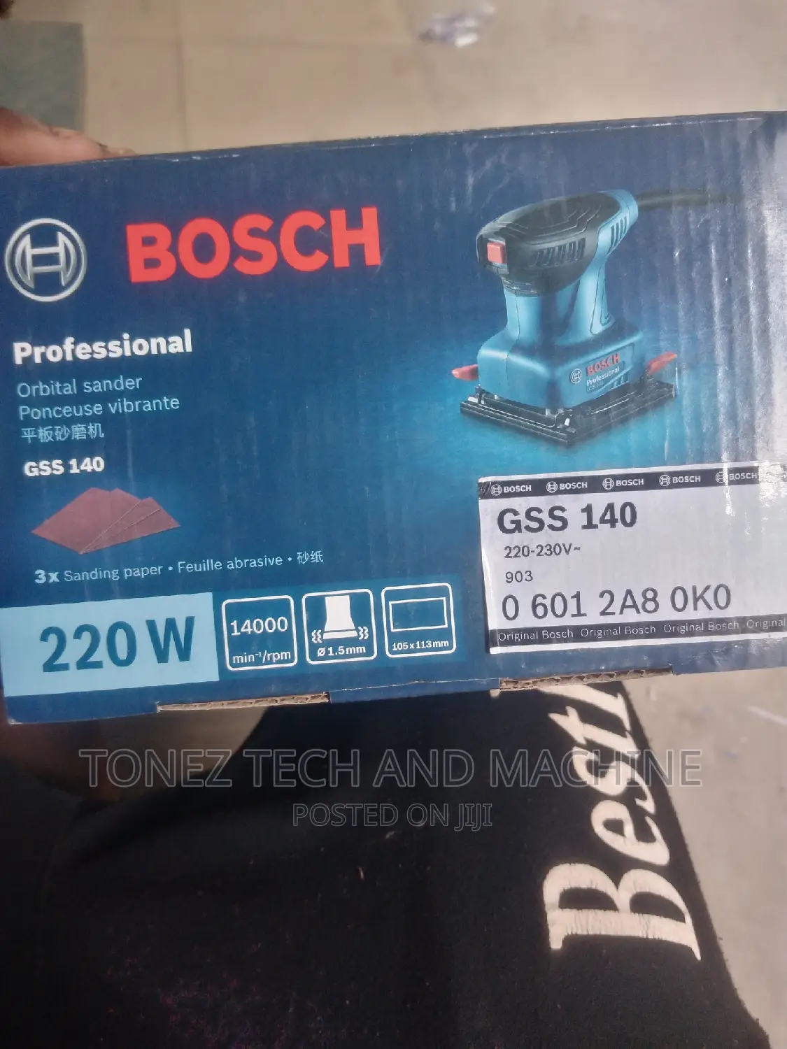 Bosch Orbital Sander(GSS 140)