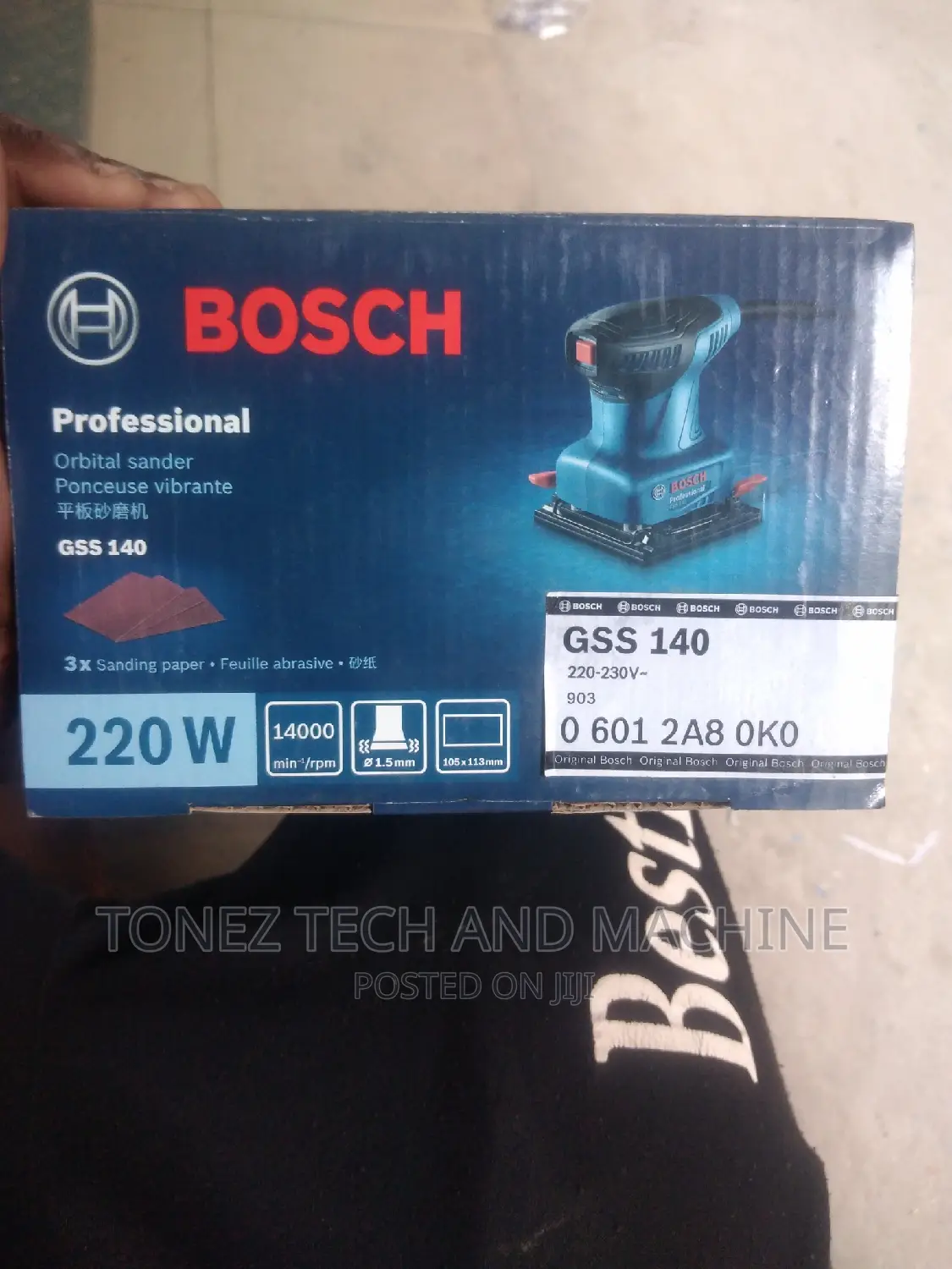 Bosch Orbital Sander(GSS 140)