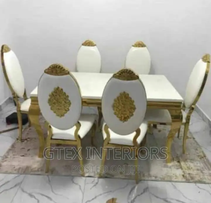 Marble Dinning Table Set