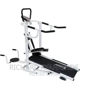 Body Fitness Manual Treadmill With Stepper and Twister