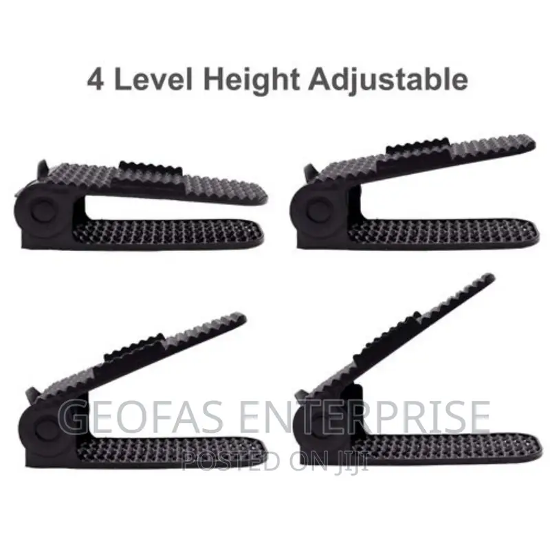 Original 2pics Shoe Rack Space Adjustable Shoe Organiser