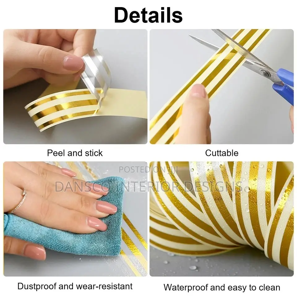 Self Adhesive Tape for Tiles and Walls