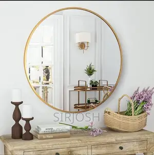 Minimalist Round Mirror