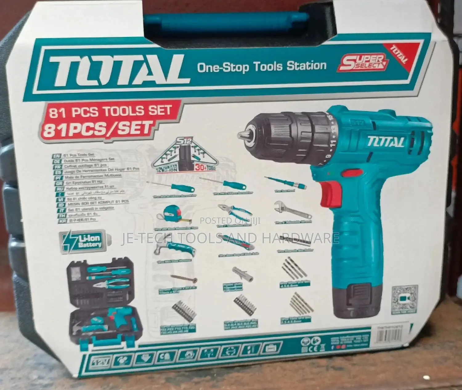 Total 81pcs Tools Set / 81pcs Set